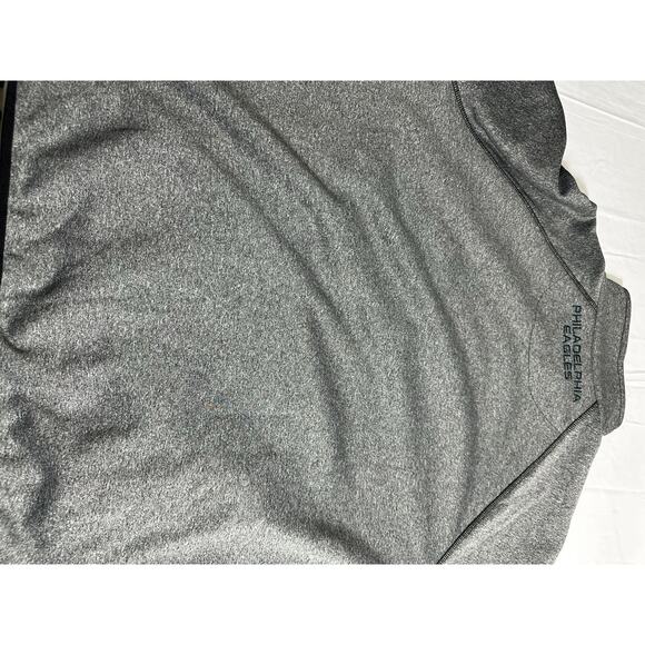 NFL Team Apparel: Philadelphia Eagles Women's 1/4 Zip Pullover Fleece Jacket 2XL - Picture 10 of 10